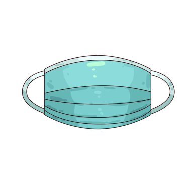 Yüz maskesi, enfeksiyonun yayılmasını önlemek için burun ve ağız için koruyucu bir kılıftır..