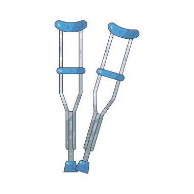 Koltuk değneği, yaralıların yürümesine yardımcı olmak için kullanılan bir destek aracıdır..