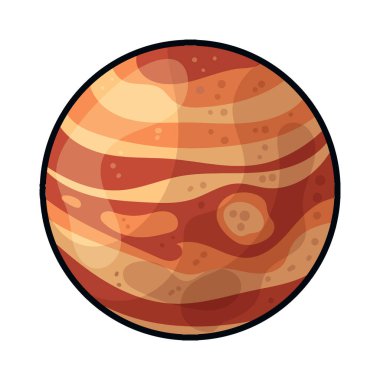  Jüpiter, Güneş Sistemi 'ndeki en büyük gezegendir ve büyük kırmızı lekesiyle ünlüdür..