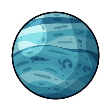 Uranüs, ona eşsiz mevsimler veren, kendi etrafında dönen bir buz devi gezegenidir..