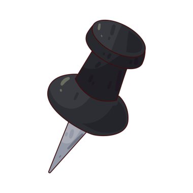  Push Pin, kağıtları yüzeylere yapıştırmak için kullanılan plastik veya metal başlı küçük bir iğnedir..