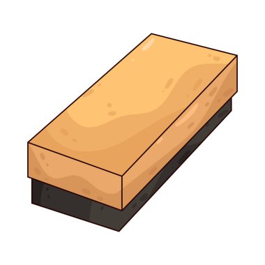 A Chalk Eraser is a tool with a felt surface used to clean chalk marks from a chalkboard.