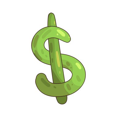 Bir Dolar İşareti, para, para, para ve finansal değerleri temsil eden yaygın olarak tanınan bir semboldür..