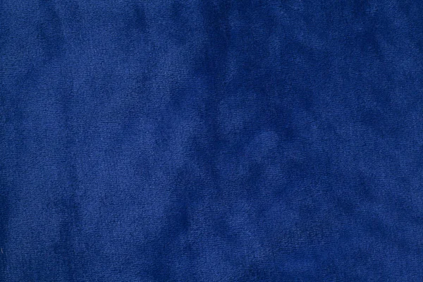 Blue Velvet Fabric Background Texture Close — Stock Photo, Image