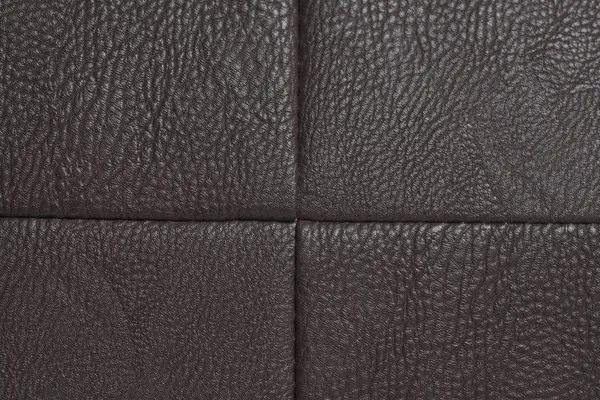 Brun Lleather Tyg Textur Bakgrund Närbild — Stockfoto