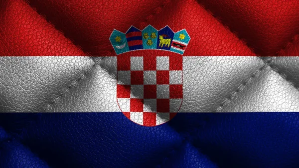 Ulusal bayrak Hırvatistan, Hırvatistan deri doku