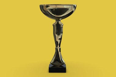 Gümüş kupa Kupası 3d render