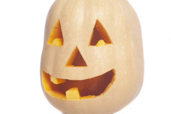 Halloween Pumpkin isolated on white background — Stock Photo, Image