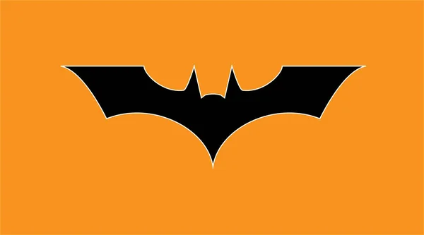 Batman logo simgesi vektör illüstrasyon