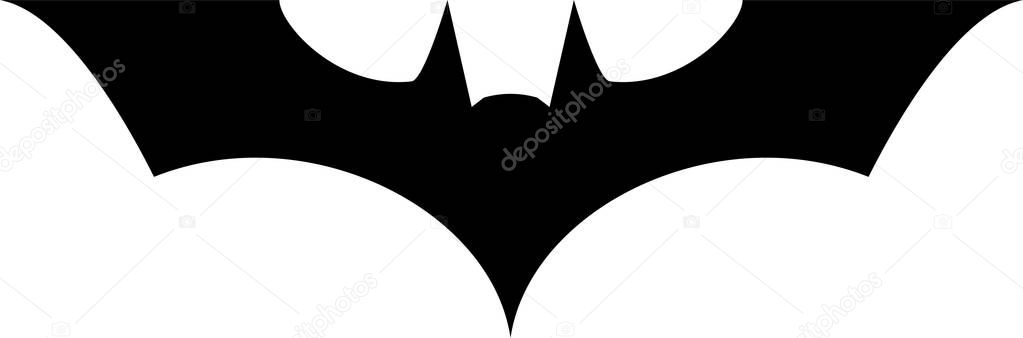 Batman logo icon vector illustration