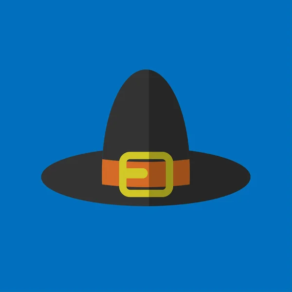 Sombrero de peregrino. Ilustración vectorial EPS10 — Vector de stock