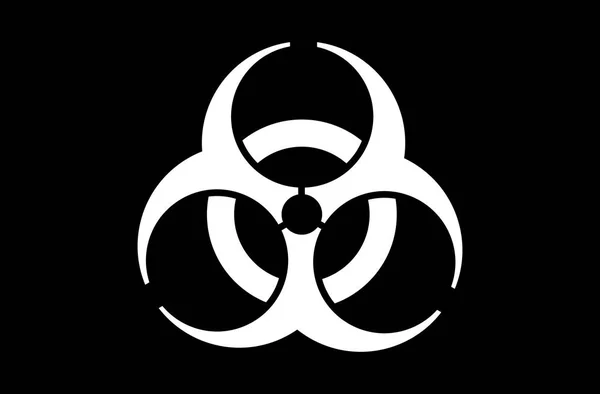 Symbol für Biohazard-Vektor — Stockvektor