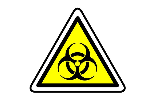 Symbol für Biohazard-Vektor — Stockvektor