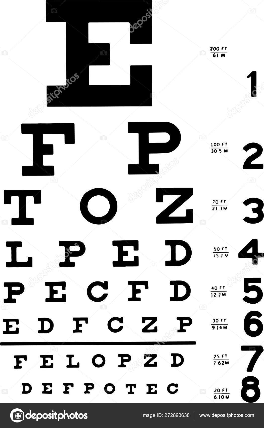 Eye Chart Font Download