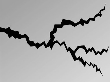 Çatlak Dünya Vektörü illüstrasyonu 10 puan