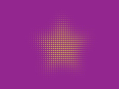 YarıTonlama Yıldız Vektörü illüstrasyonu 10 puan