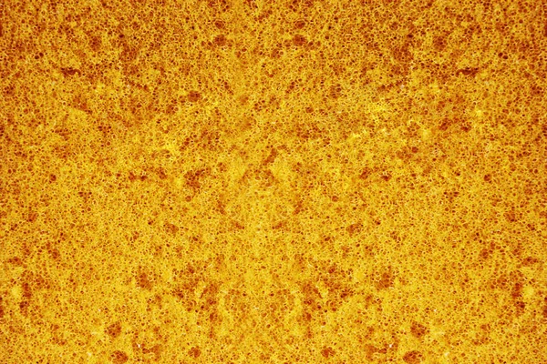 Gele Spons Textuur Spons Textuur Achtergrond — Stockfoto