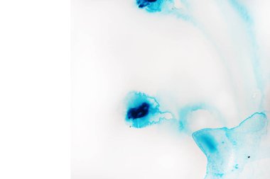 Mavi suluboya arka plan tasarlamak. Renk teorisi. Fotoğraf