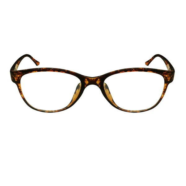 Fashion glasses style plastic-framed on white background. Specta — Stock Photo, Image