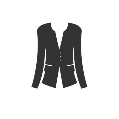 takım siyah simge. Çalışan kadınlar. Vektör. Illustrator.on beyaz bac