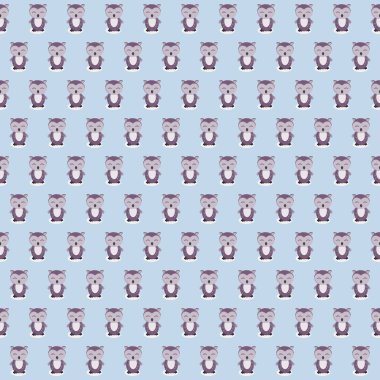 Dikişsiz desen, güzel kukumav rengini bej