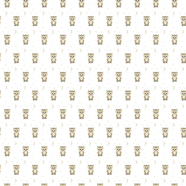 Dikişsiz desen, güzel kukumav rengini bej