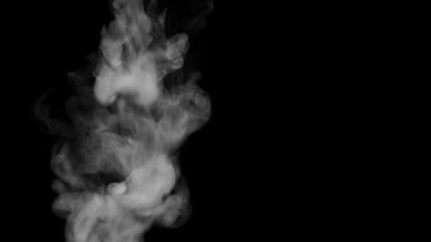 Humo, vapor, vapor, niebla, nube de humo realista mejor para usar en composición, 4k, modo de pantalla de uso para mezclar, vapor de cubos de hielo, niebla, humo de cigarrillo, niebla, niebla — Vídeos de Stock