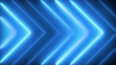 Yanıp sönen ışık efektli 4K neon şeritler. Disko, parti, VJ döngüleri, konserler, müzik gösterileri, gece kulüpleri ve modern sahne görselleri için mükemmel soyut bir arka plan.