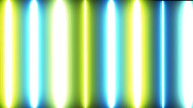 Yanıp sönen ışık efektli 4K neon şeritler. Disko, parti, VJ döngüleri, konserler, müzik gösterileri, gece kulüpleri ve modern sahne görselleri için mükemmel soyut bir arka plan.