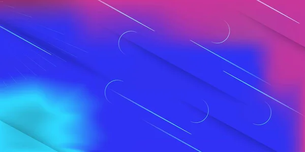 Modern soyut yüksek hız hareketi. Koyu mavi arkaplanda dinamik hareket ışığı izleri var. Fütürist dijital teknoloji hareketi konsepti. Afiş için desen. Vektör EPS10.