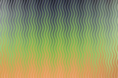 Değişken renk geçişi olan soyut dalgalı dikey çizgiler