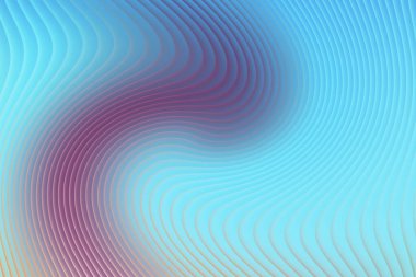 Mavi ve mor bir gradyan ile soyut girdap çizgileri