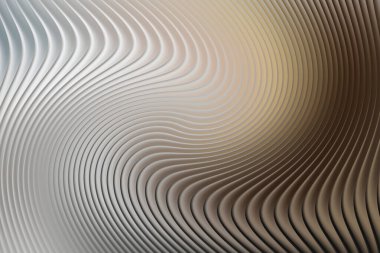 Soyut metalik girdap desenli çizgiler ve eğimli renkler