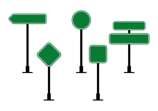 Dört yeşil ok seti