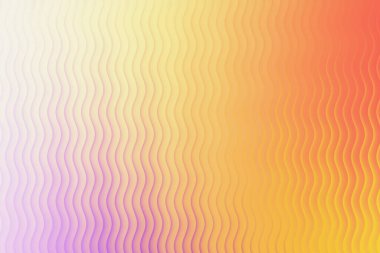 Mor, sarı ve turuncu renklere sahip soyut dalgalı eğimli arkaplan