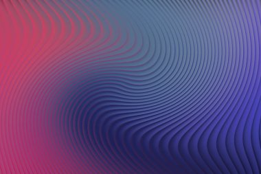 Pembe ve mavi gradyanlı soyut girdap çizgileri