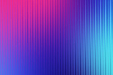 Pembe mavi ve cyan gradyanı olan dikey soyut çizgiler