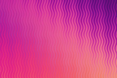 Dikey çizgileri olan soyut dalgalı pembe ve mor gradyan arkaplan