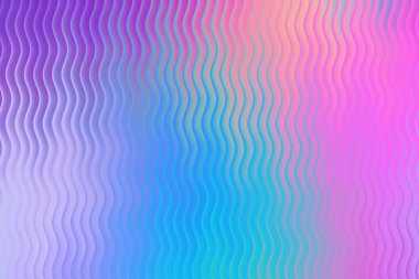 Holografik pastel renkler ve ışık efektiyle soyut dalgalı arkaplan