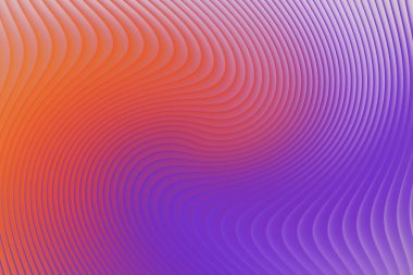 Turuncu ve mor gradyan ile girdaplı soyut arkaplan