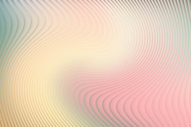 Yumuşak renk eğimine sahip soyut kıvrımlı pastel arkaplan
