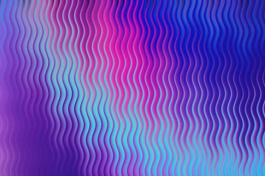 Canlı mavi ve pembe gradyan ile renkli soyut dalgalı arkaplan