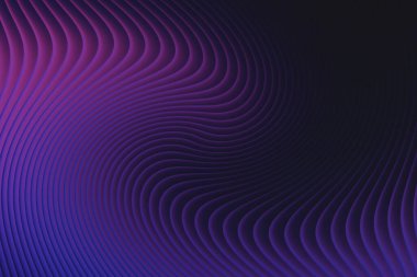 Mor ve mavi eğimli soyut girdap çizgileri