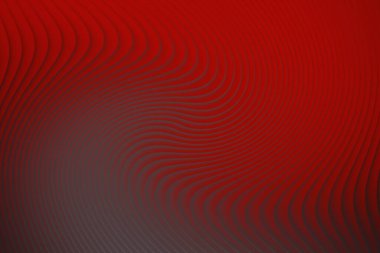 Gradyan efektli soyut kırmızı dalgalı çizgiler