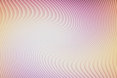 Pembe ve sarı eğimli soyut girdap çizgileri
