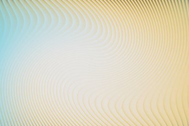 Mavi ve sarı gradyanlı soyut dalga çizgileri