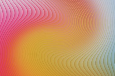 Pembe, turuncu ve sarı renkli soyut girdap eğimli arkaplan