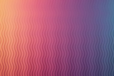 Renkli gradyan ile soyut dalgalı çizgiler