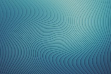 Girdap efektli soyut mavi dalgalı çizgiler