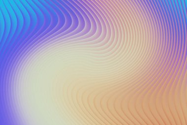 Dalgalı çizgiler ve yumuşak renklerle soyut girdap eğimli arkaplan